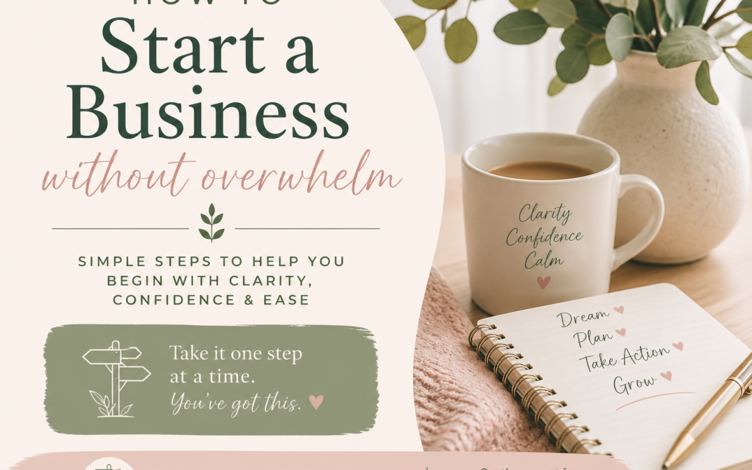 How to Start a Business Without Overwhelm