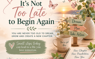 It’s Not Too Late to Begin Again