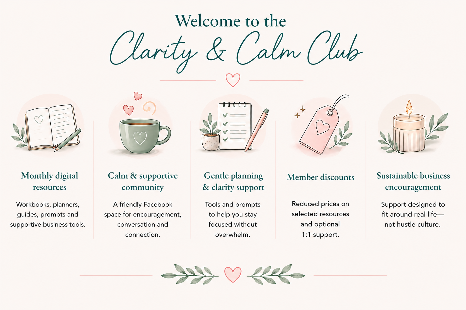 Welcome to the Clarity & Calm Club